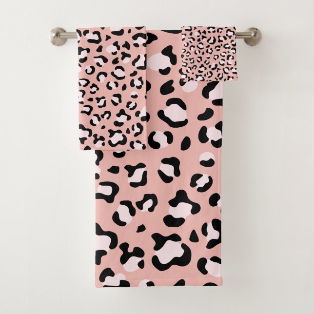 Léopard Print, Léopard Spots, Rose Léopard (En situation)