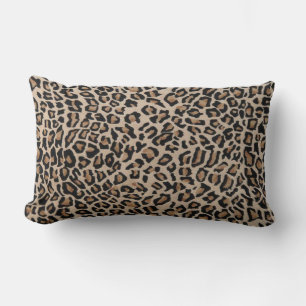 Leopard Print Lumbar Pillow