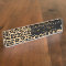 Leopard Print Monogram Desk Name Plate