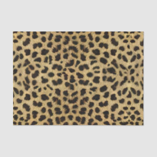 Leopard Print Natural  Tissue Paper