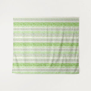 Leopard print on striped background. tapestry