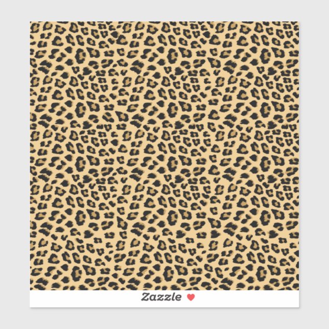 Leopard Print Pattern (Sheet)