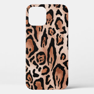 Leopard print pattern iPhone 12 case