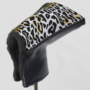 Leopard Print Pattern Golf Head Cover