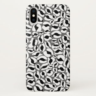 Leopard Print Pattern Jungle monochrome Case-Mate iPhone Case