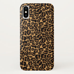 Leopard Print Pattern Jungle Original brown Case-Mate iPhone Case