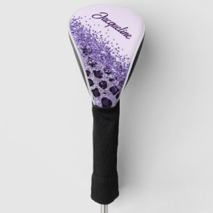 Leopard Print Personalized Golf Head Cover