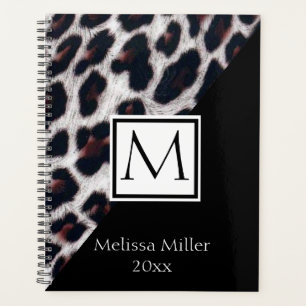 Leopard Print Planner