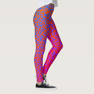 Leopard Print Psychedelic Leggings