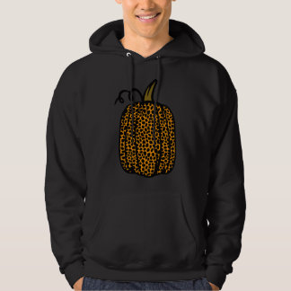 Leopard Print Pumpkin Cute Fall Hoodie