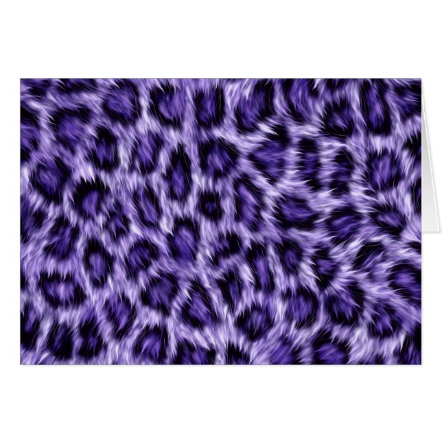 Leopard Print - Purple (Front Horizontal)