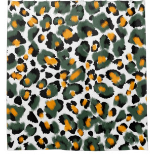 Leopard print seamless pattern