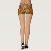 Leopard Print Shorts Costume Leggings (Back)