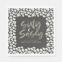 leopard print sixty and sassy party modern