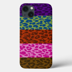 Leopard Print Skin Stripe Pattern 3 iPhone 13 Case