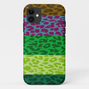 Leopard Print Skin Stripe Pattern 4 iPhone 11 Case