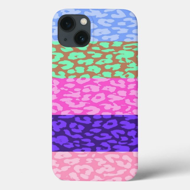 Leopard Print Skin Stripe Pattern 9 Case-Mate iPhone Case (Back)