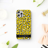 Leopard Print, Spots, Yellow Leopard, Your Name