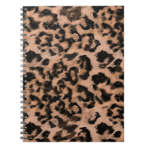 Leopard - print spotted animal-print notebook