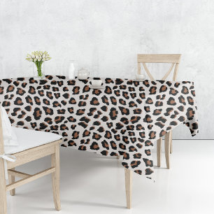 Leopard Print Tablecloth