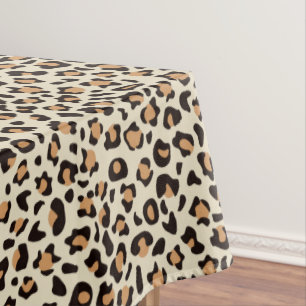 Leopard Print Tablecloth