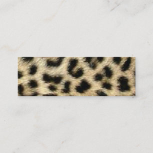 Leopard Print Tag