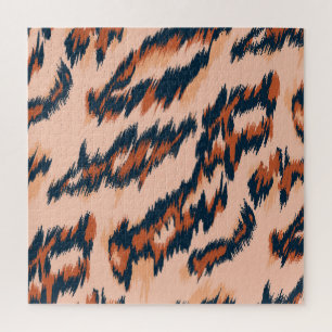 Leopard Print: Textile Seamless Design. Jigsaw Puzzle