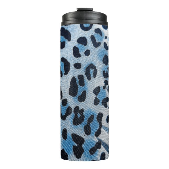 Leopard Print Thermal Tumbler (Front)
