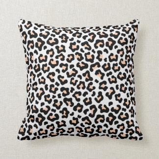 Leopard Print Throw Pillow