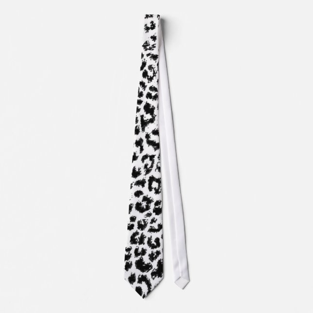 LEOPARD PRINT TIE (Front)