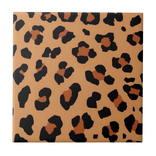 Leopard Print Tile (Front)