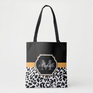 Leopard Print Tote Bag