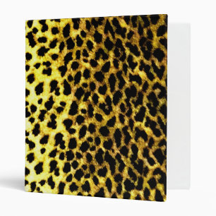 Leopard Print Wallpaper Binder