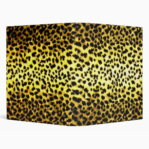 Leopard Print Wallpaper Binder