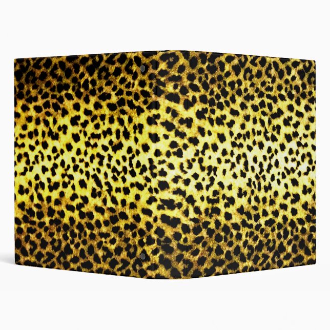 Leopard Print Wallpaper Binder (Background)