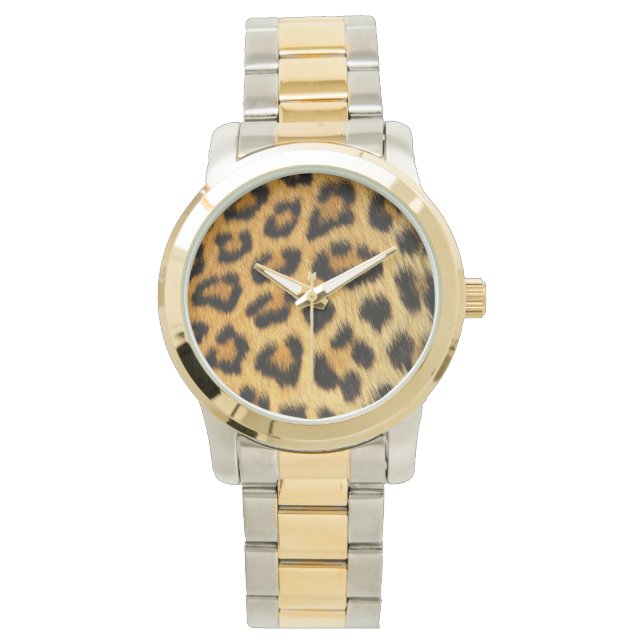 Leopard Print Watch (Front)