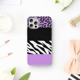 Leopard Print, Zebra Print, Animal Print, Purple