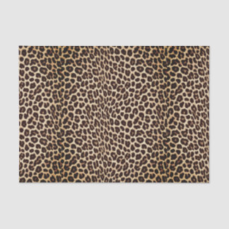 leopard printed tissue paper