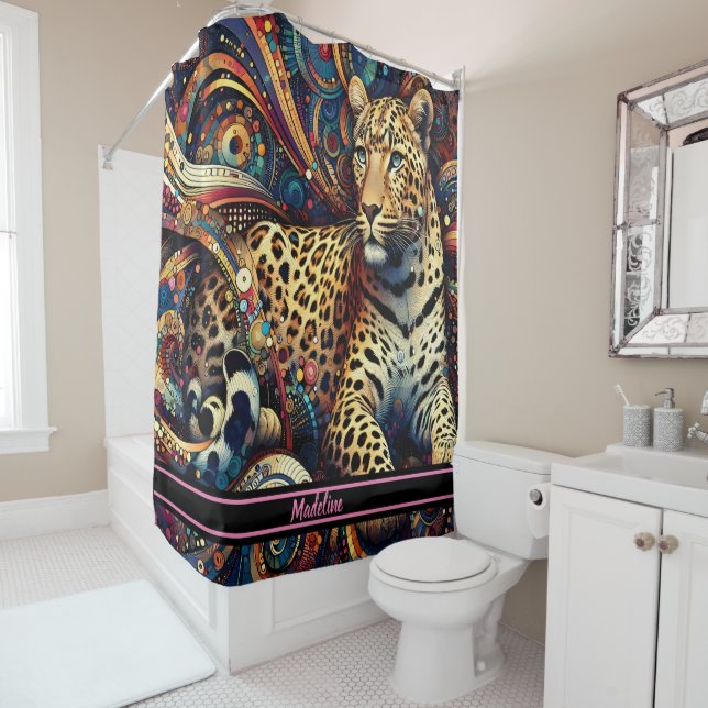 Leopard Pulse: Vibrant Jungle Delight (In Situ)