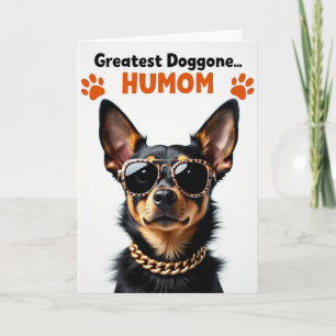 Leopard Pup Best Humom Card