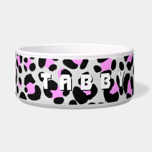 Leopard  Purple Black Personalized