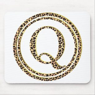 Leopard Q Mouse Pad