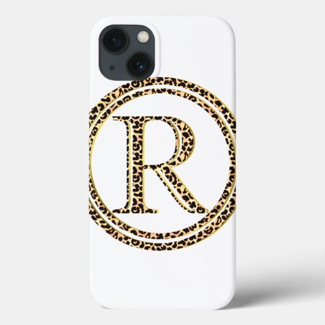 Leopard R Case-Mate iPhone Case (Back)