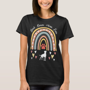 Leopard Rainbow Best Boxer Mom Ever Dog Mother's T-Shirt
