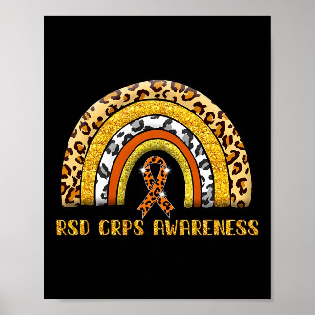Leopard Rainbow RSD CRPS Warrior  Poster (Front)