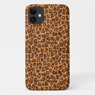 Leopard Real Skin Texture Pattern iPhone 11 Case