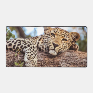 Leopard Relaxing Desk Mat