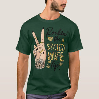 Leopard Rockin' The Spoiled Wife Life T-Shirt
