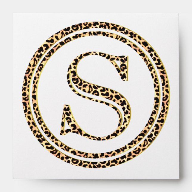 Leopard S Envelopes (Front)