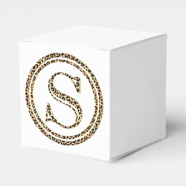 Leopard S Favor Box (Front Side)